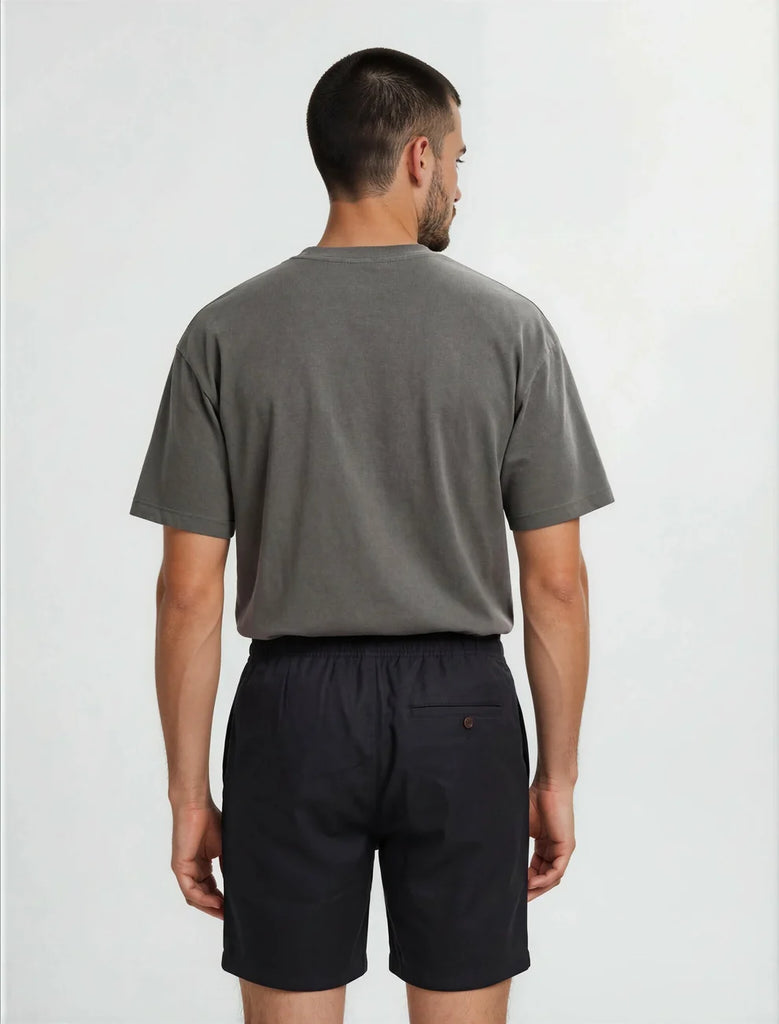 BLACK WOOD - ZIGGY LINEN SHORTS