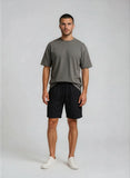 BLACK WOOD - ZIGGY LINEN SHORTS