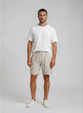 BLACK WOOD - ZIGGY LINEN SHORTS