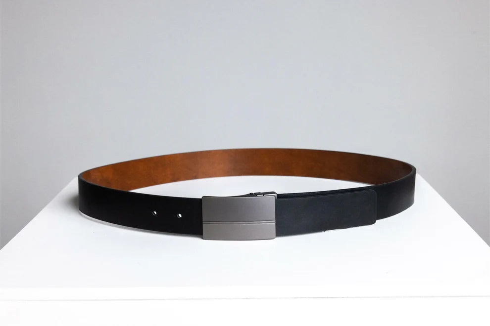 BLACK WOOD - COLIN PLATE BELT