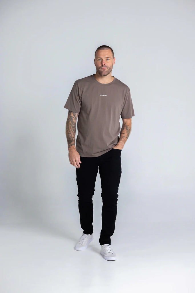 BLACK WOOD - BOWKER SHORT SLEEVE TEE