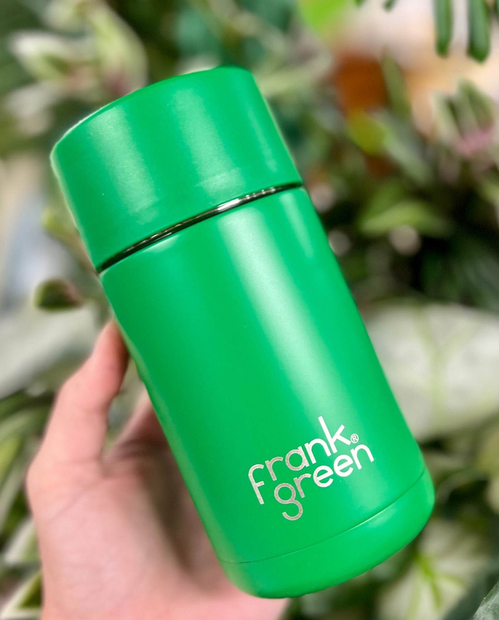 FRANK GREEN - 12OZ REUSABLE CUP WITH PUSH LID
