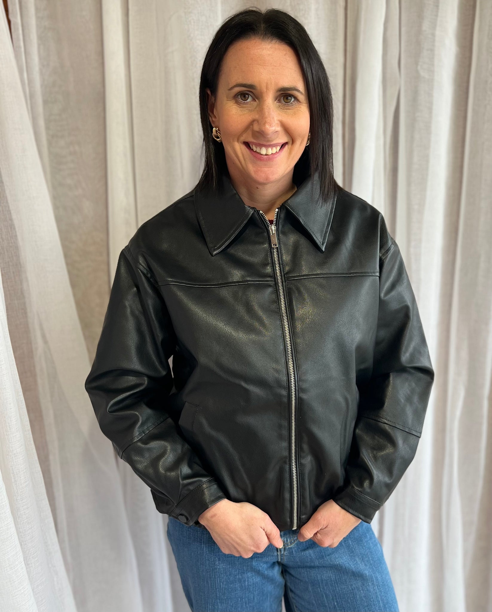 PINK DIAMOND - PU JACKET