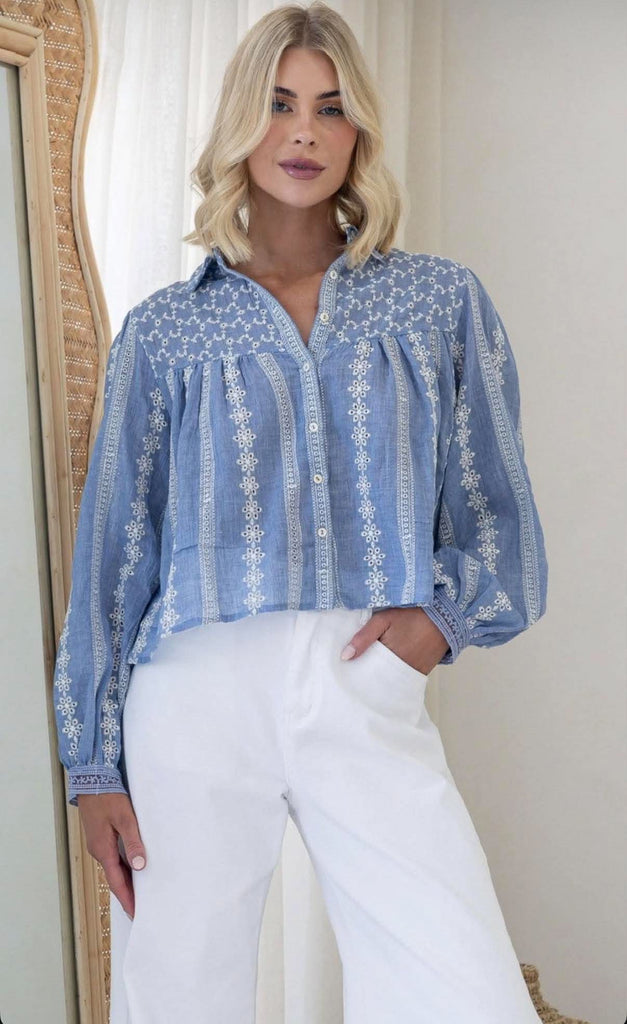 SMAIBULUN - COTTON BLOUSE