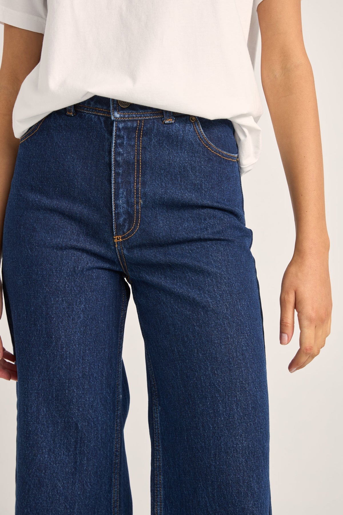 RHYTHM - DEMI HIGH LOOSE DENIM JEANS