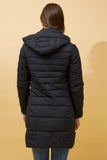 CKM - LONGLINE PUFFER COAT WITH HOOD