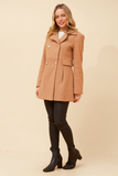 CKM - COAT WITH GOLD BUTTONS