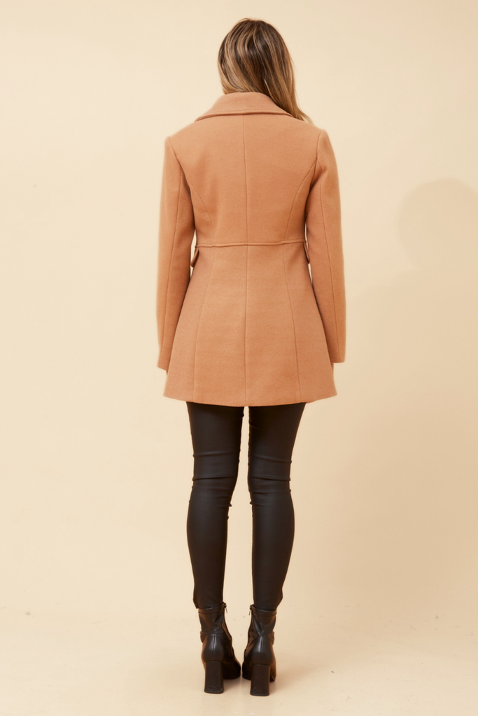 CKM - COAT WITH GOLD BUTTONS