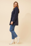 CKM - COAT WITH GOLD BUTTONS