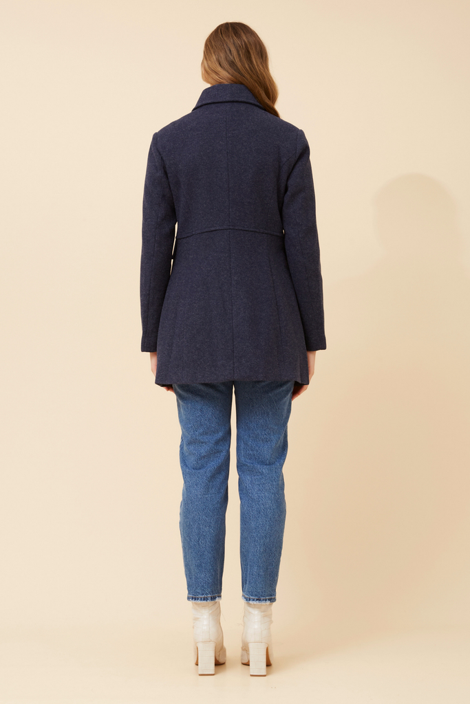 CKM - COAT WITH GOLD BUTTONS