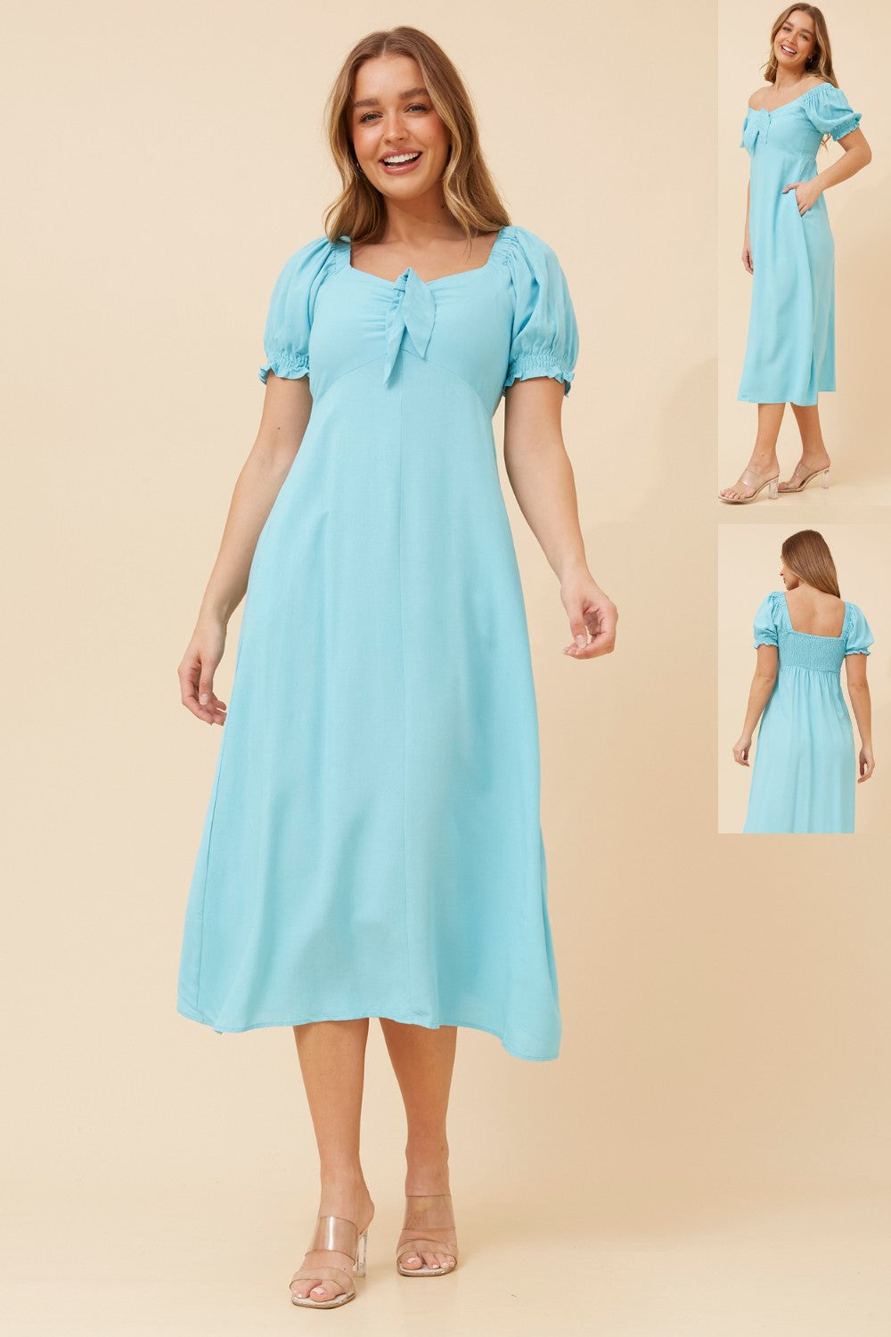 CKM - SHORT SLEEVE DRESS
