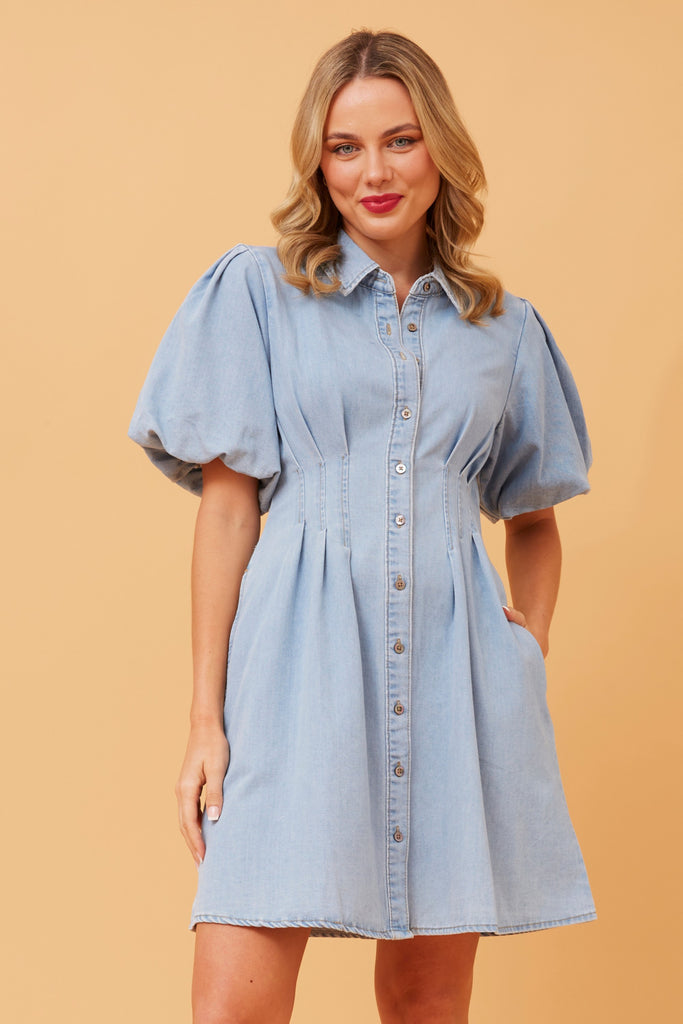 CKM - SHORT SHIRT DRESS