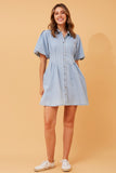 CKM - SHORT SHIRT DRESS