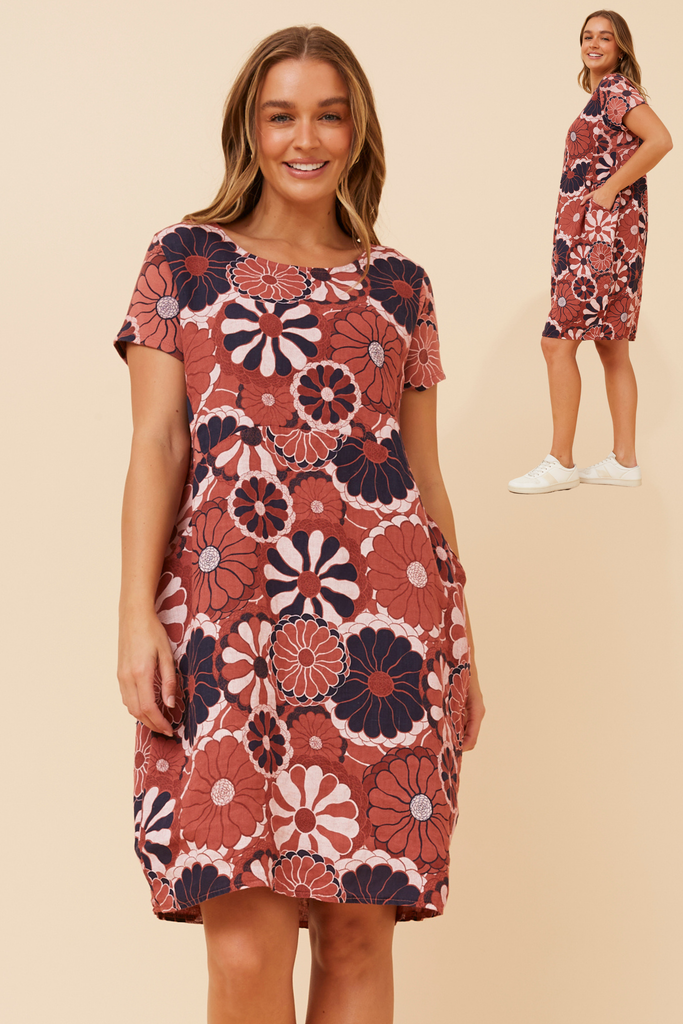 BOTTEGA MODA - FLORAL PRINT DRESS