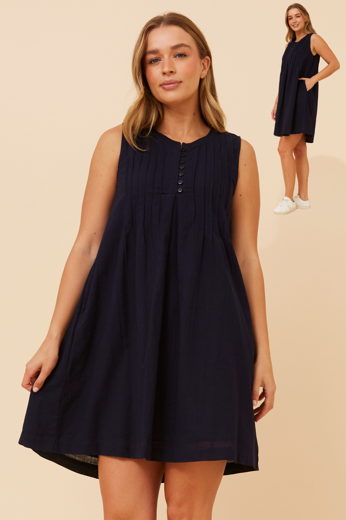 MYSTIC MONSOON - SHORT SLEEVE DRESS