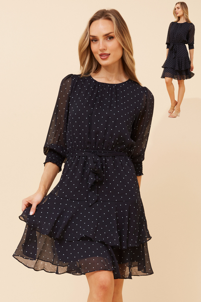 CKM - SPOTTED DRESS