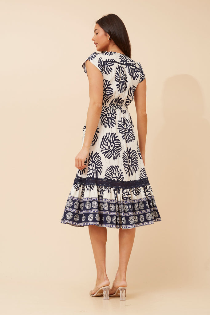 CKM - CAP SLEEVE DRESS