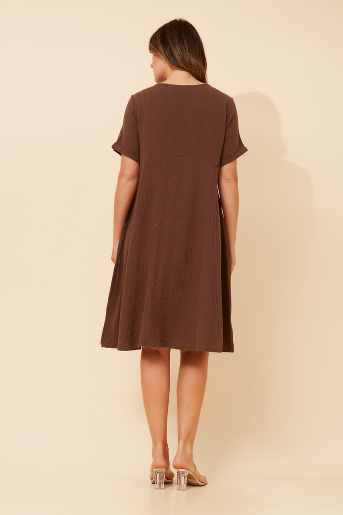 CKM - LINEN DRESS