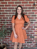SASS - MARNIE BUTTON THROUGH MINI DRESS