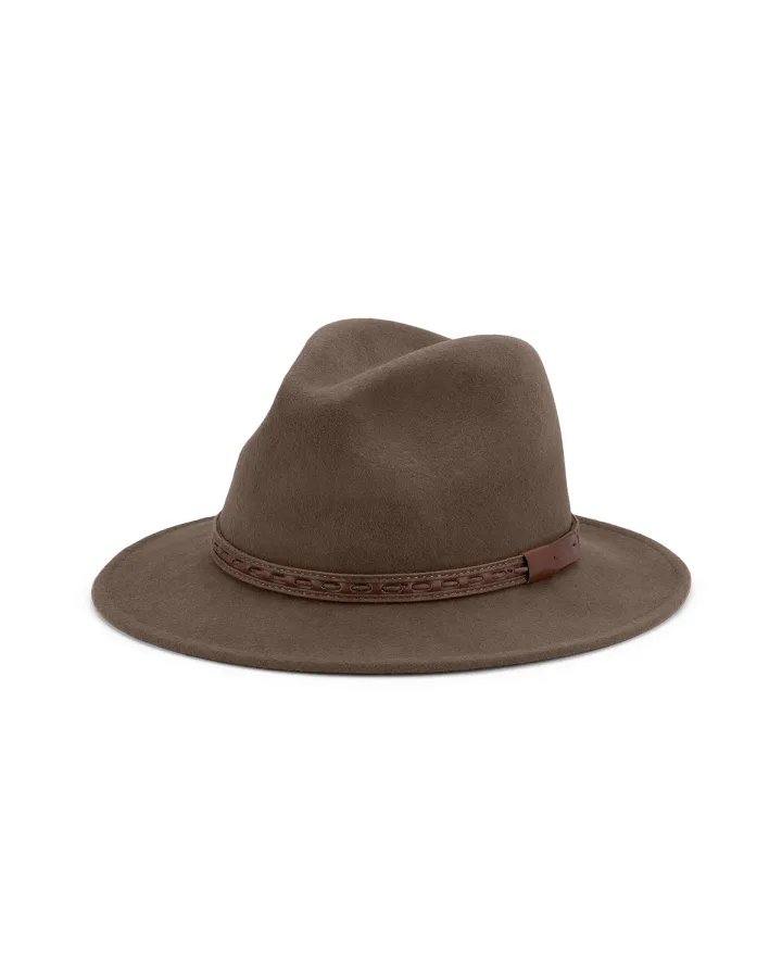AVENEL - JOHNNY CRUSHABLE WATER REPELLENT WOOL FELT SAFARI HAT