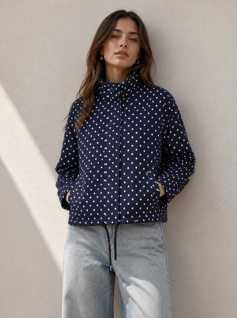 SMAIBULUN - POKER DOT SPRAY JACKET