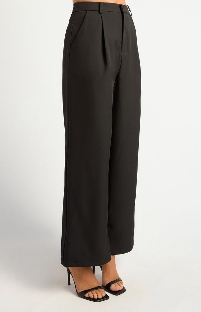 STYLE STATE - WIDE LEG PANTS WITH ELASTIC WAIST