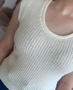 WHITE CLOSET - KNITWEAR TOP