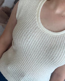 WHITE CLOSET - KNITWEAR TOP