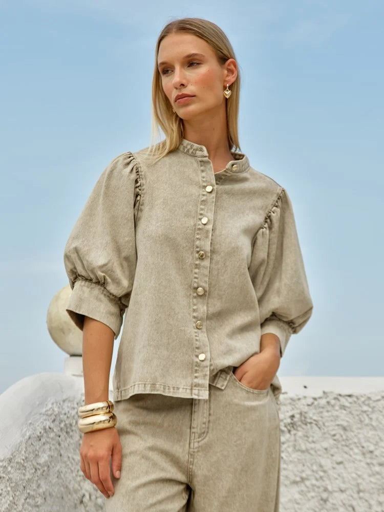FATE AND BECKER - SASKIA BALLOON SHIRT