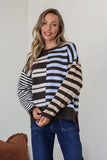 MISS MARLOW - ABSTRACT STRIPE KNIT