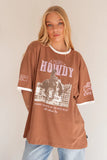 ALL ABOUT EVE - HOWDY OVERSIZED TEE