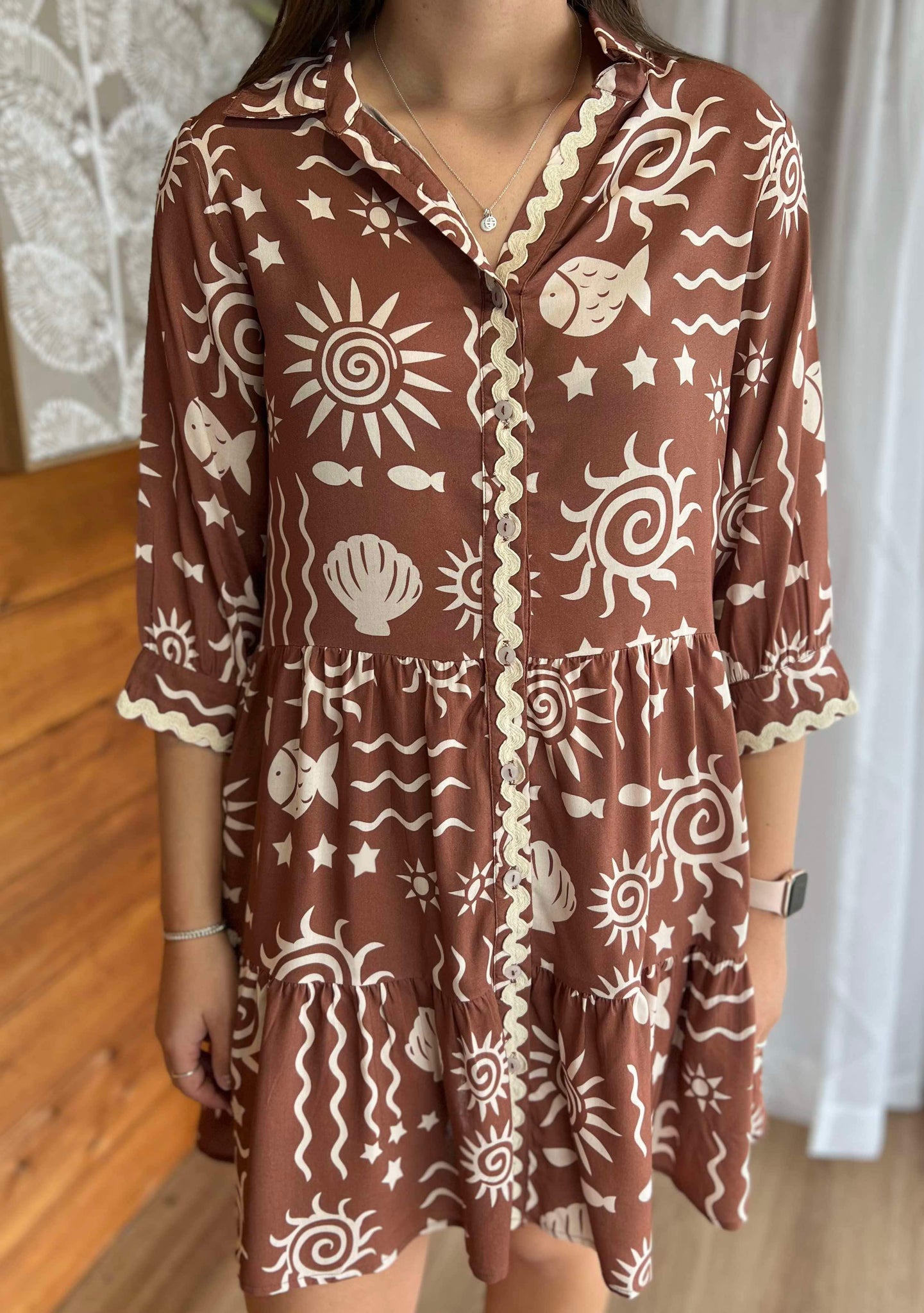 JOOP AND GYPSY - SOLEIL SHIRT DRESS