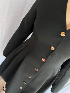 WINNIE & CO - PLEATED A LINE BLAZER DRESS