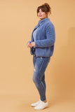 CKM - LONG SLEEVE ZIP HIGH NECK JACKET