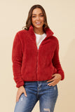 CKM - LONG SLEEVE ZIP HIGH NECK JACKET