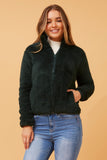CKM - LONG SLEEVE ZIP HIGH NECK JACKET
