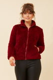 CKM - LONG SLEEVE ZIP HIGH NECK JACKET
