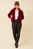 CKM - LONG SLEEVE ZIP HIGH NECK JACKET