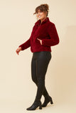 CKM - LONG SLEEVE ZIP HIGH NECK JACKET