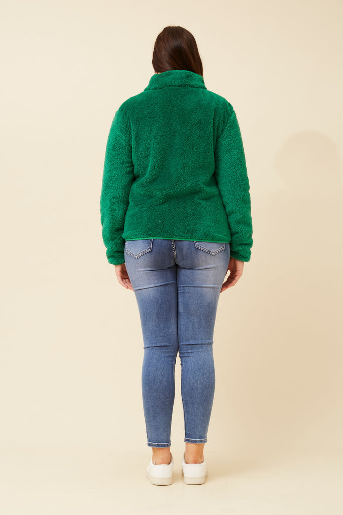 CKM - LONG SLEEVE ZIP HIGH NECK JACKET