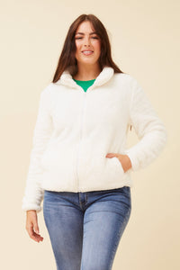 CKM - LONG SLEEVE ZIP HIGH NECK JACKET
