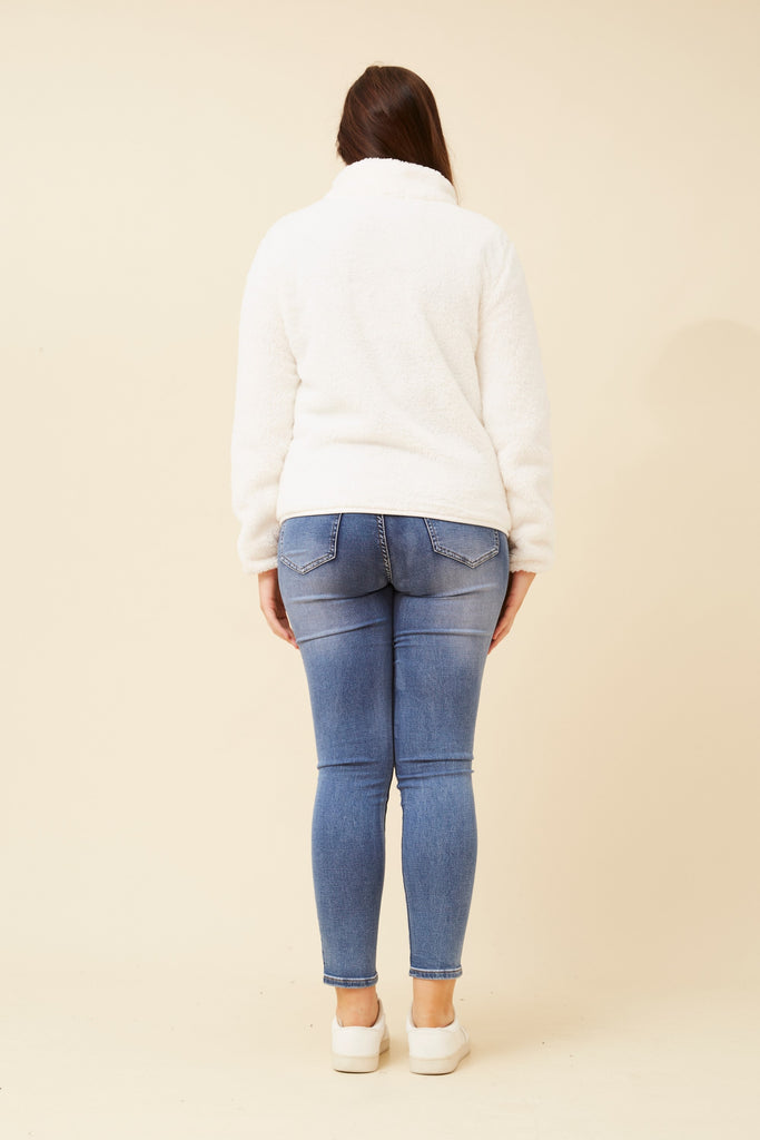 CKM - LONG SLEEVE ZIP HIGH NECK JACKET