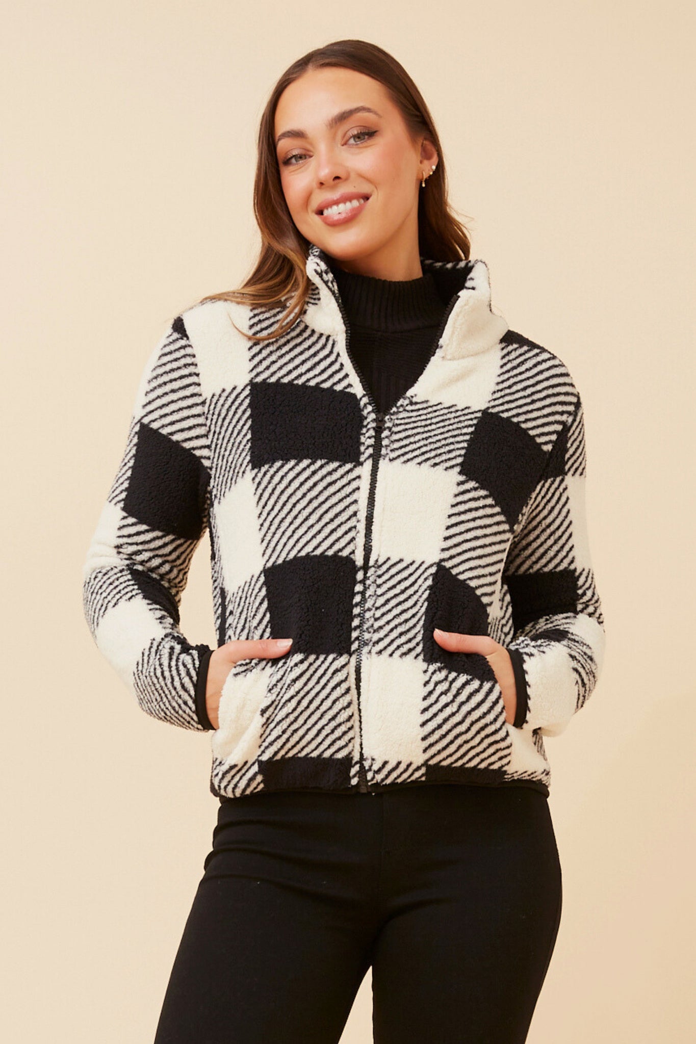 CKM - TEDDY ZIP JACKET