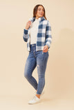 CKM - LONG SLEEVE TEDDY FUR JACKET