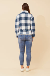 CKM - LONG SLEEVE TEDDY FUR JACKET
