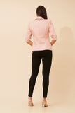 CKM - 3/4 RUCHED SLEEVE BLAZER