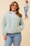 CKM - LONG SLEEVE ZIP HIGH NECK JACKET