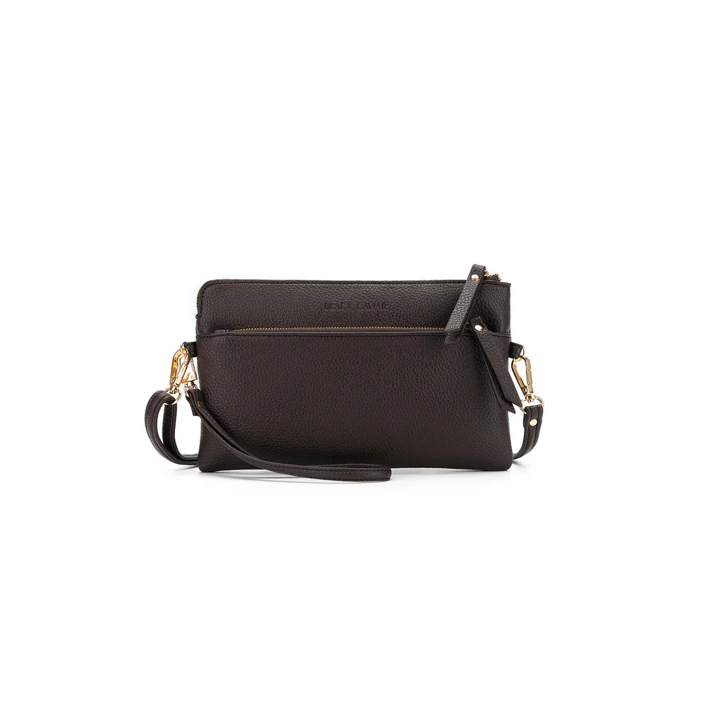 BLACK CAVIAR - JESSIE CROSSBODY/CLUTCH