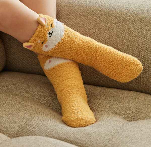 JIGGLE & GIGGLE - GRIPPY ANIMAL SOCKS