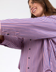 ELM - LILA STRIPE SHIRT